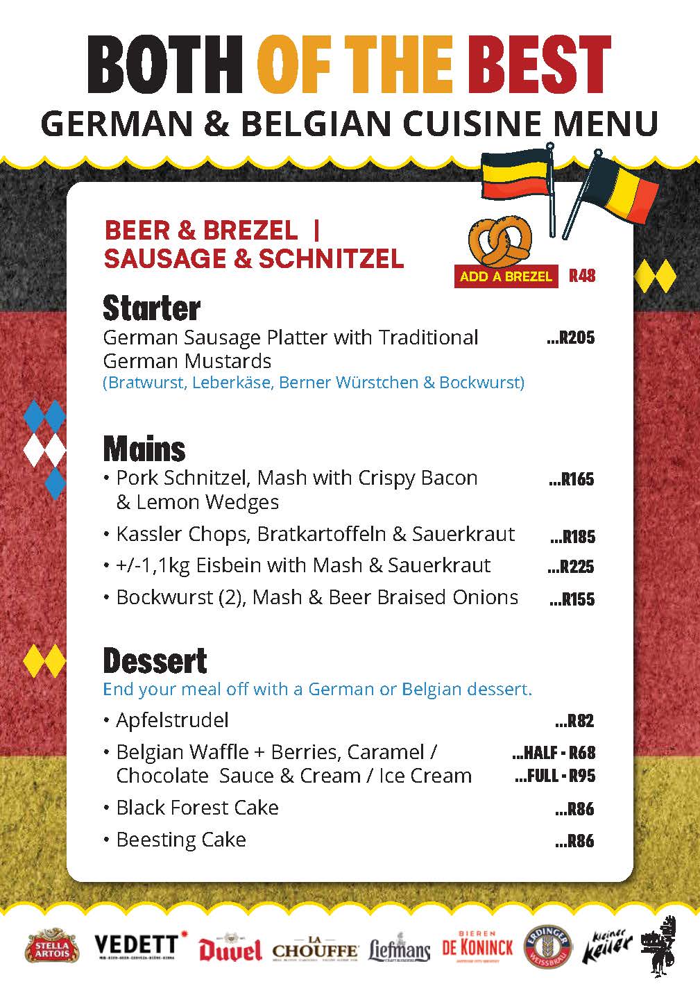 Ginelli's Best of Both Cuisine 2026 menu